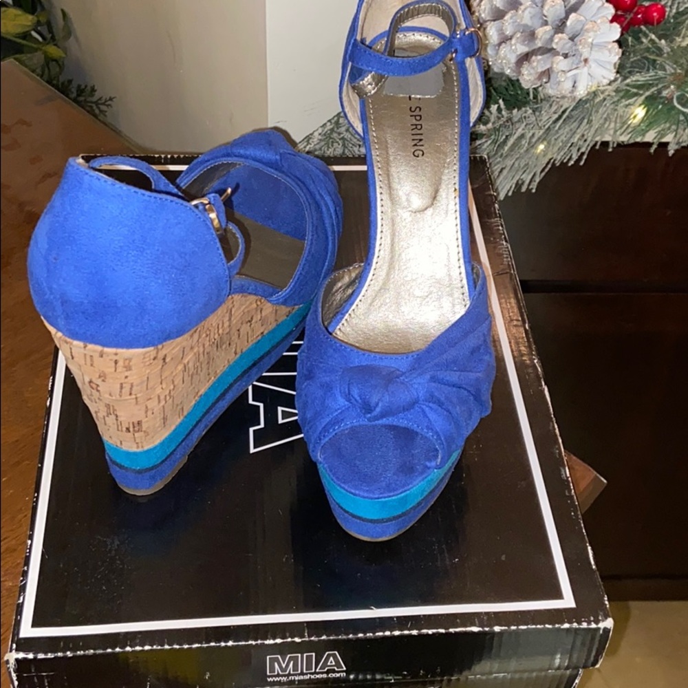 Call it Spring Blue Suede Shoes